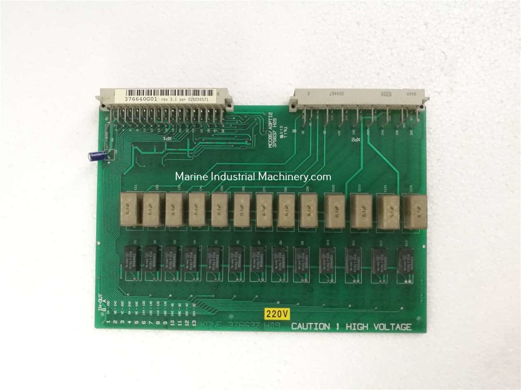 Kone 376637 H09 Opto Isolators Pcb Card