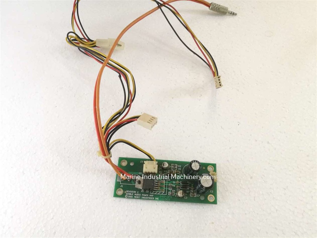 Merit Industries 1503 Single Audio Power AMP Pcb Card