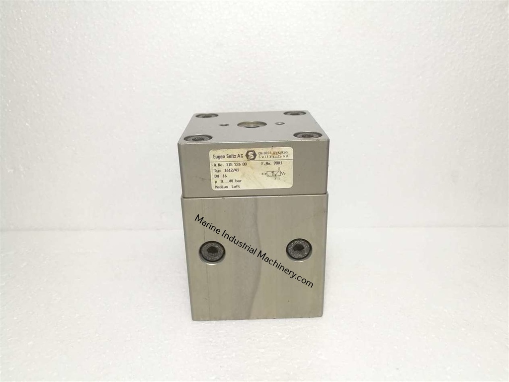 Eugen Seitz 1612/41 Air-Pilot Pnuematic Control Valve