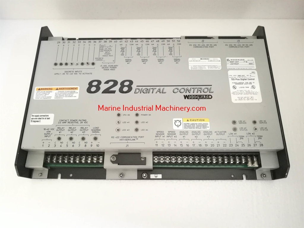 Woodward 828 Digital Control