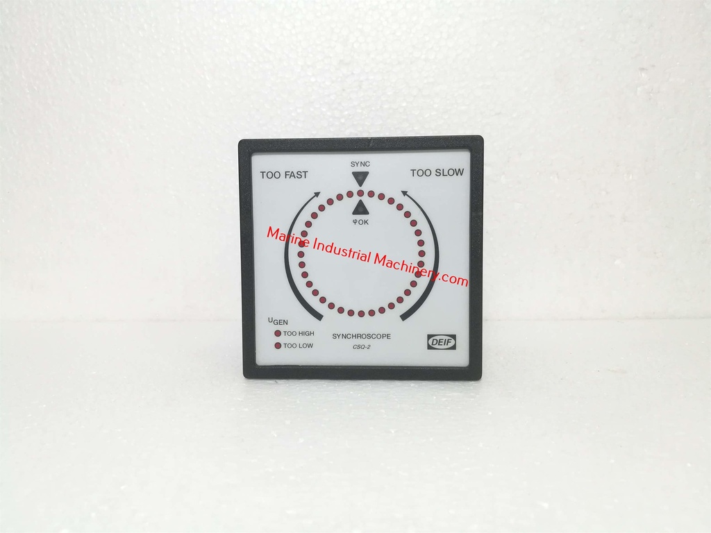 Deif CSQ-2 Marine Synchroscope Synchro Check Relay