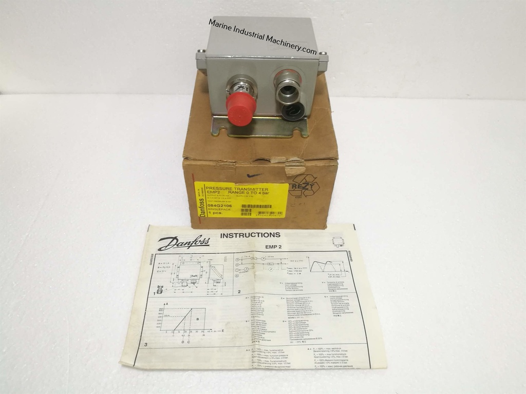 Danfoss EMP2 084G2106 Pressure Transmitter
