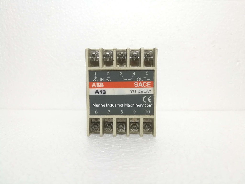 ABB SACE A13 YU Delay