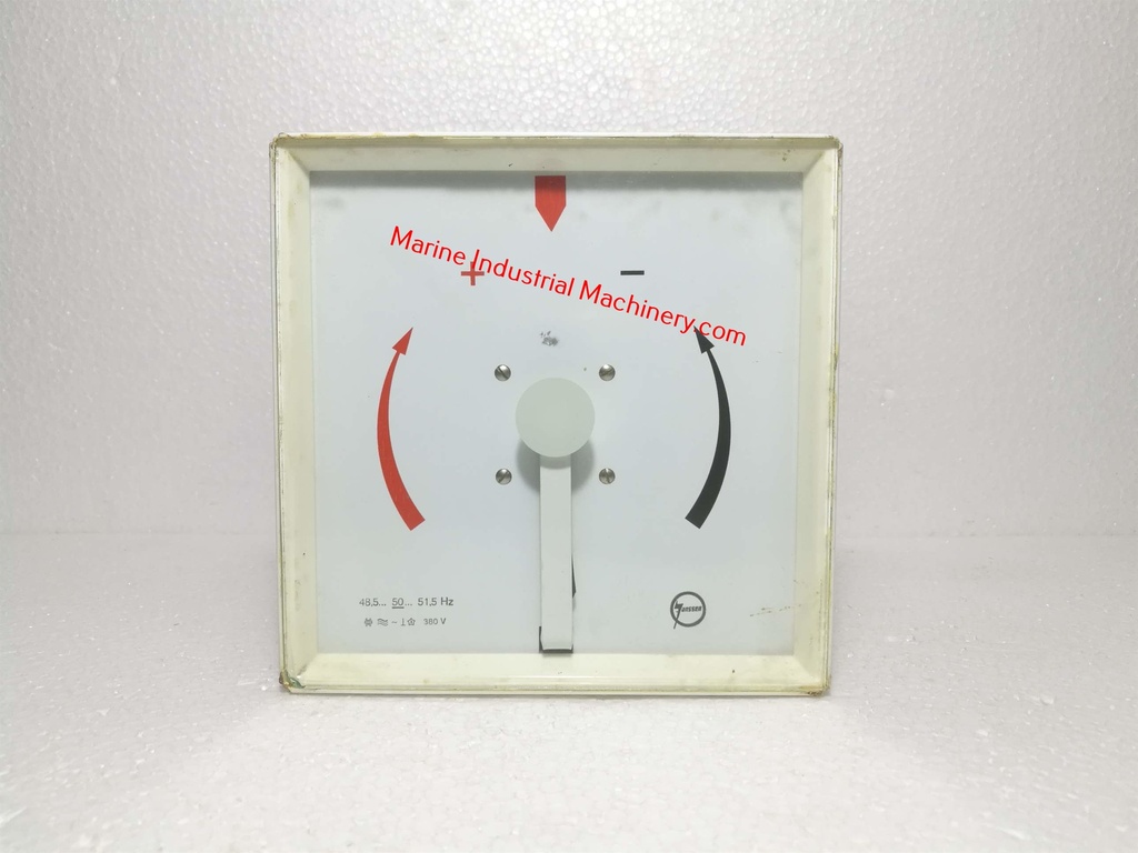 JANSSEN 48.5-51.5 Hz 380V Synchroscope Meter