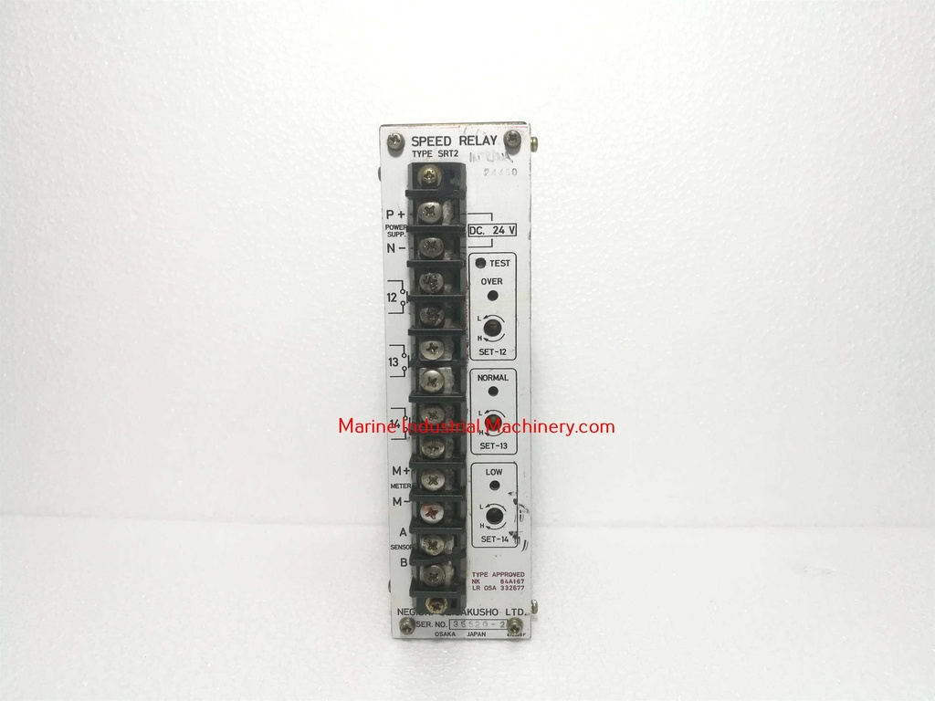 Negishi Seisakusho SRT2 24450 Speed Relay