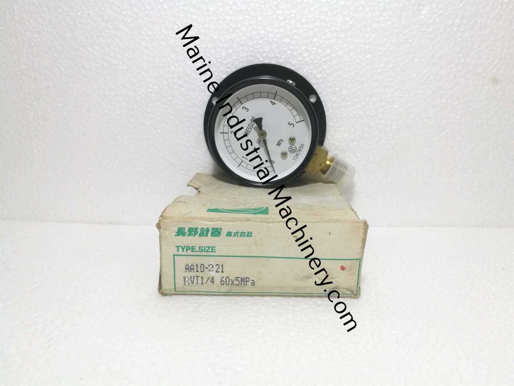 Nagano Keiki AA10-221 Pressure Sensor Switch Gauge (0-5MPa)