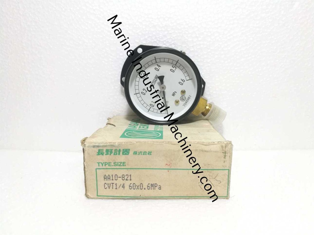 Nagano Keiki AA10-821 Pressure Sensor Switch Gauge (0-0.6MPa)