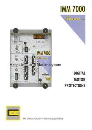 CEE IMM 7000 Motor Protection Relay Module | Marine Industrial Machinery