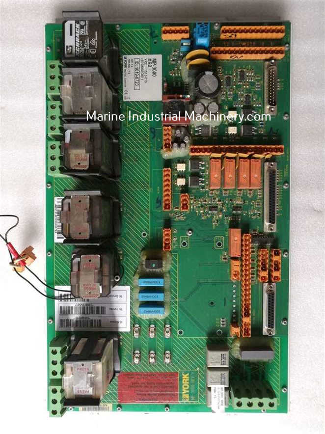 York MP-3000 Relay Board Pcb | Marine Industrial Machinery