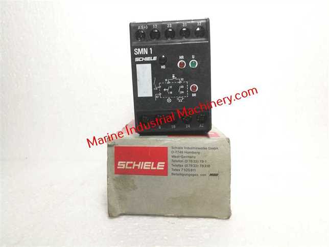 Schiele SMN-3 Rilevatore Di Guasto 110VAC - Nuovo Di Magazzino, Modello Tedesco 2.577.983