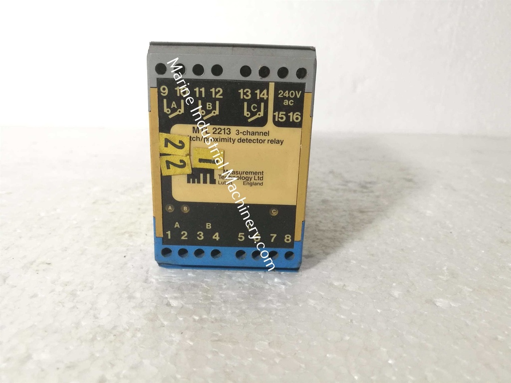 MTL MTL 2213 3-Channel Switch-Proximity Detector Relay | Marine ...