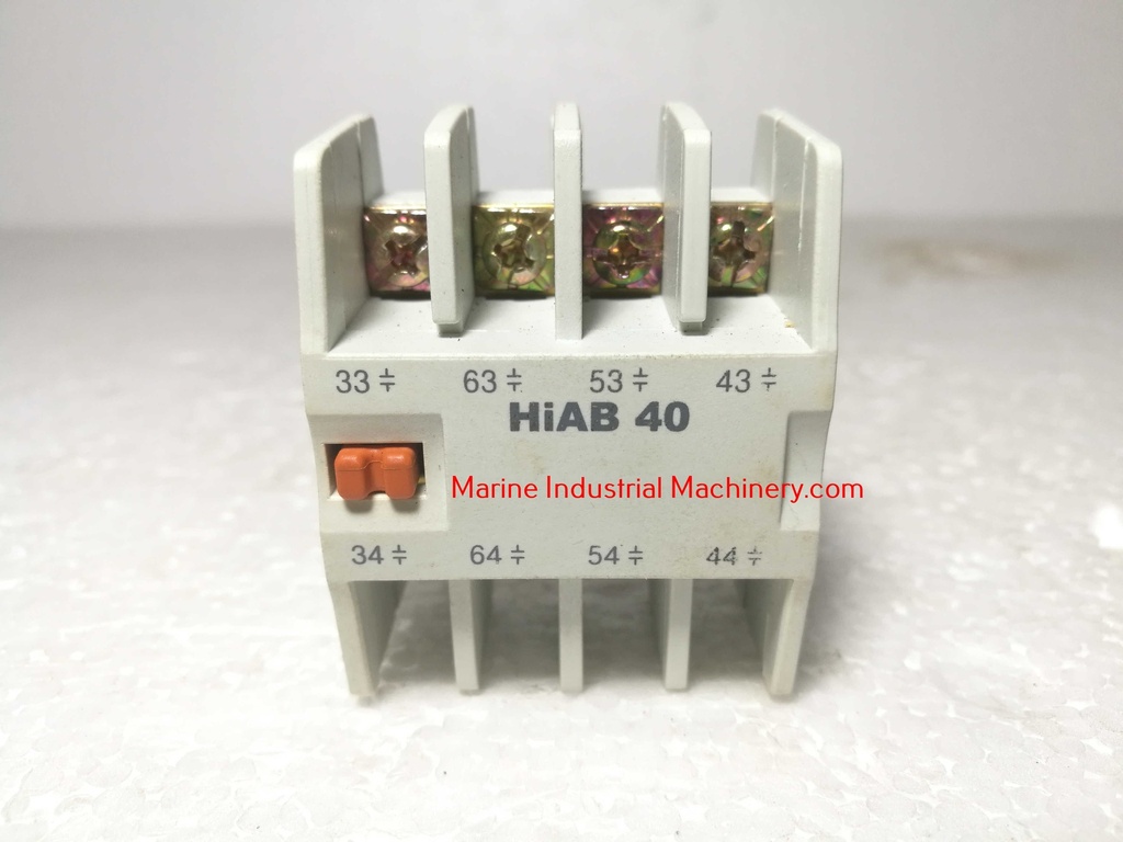 Hyundai HiAB 40NR Auxiliary Contact Block | Marine Industrial Machinery