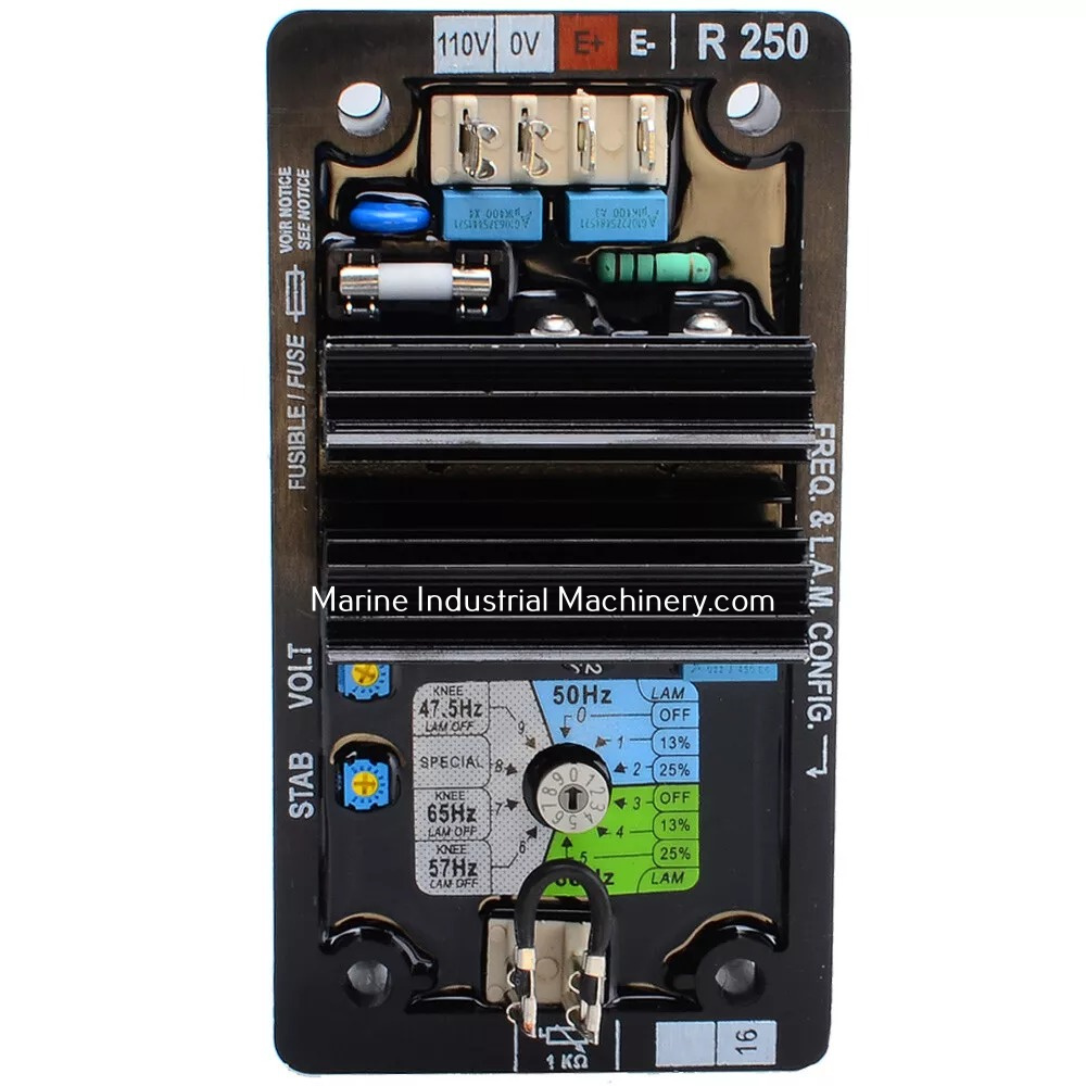 Leroy Somer R250 Automatic Voltage Regulator | Marine Industrial Machinery