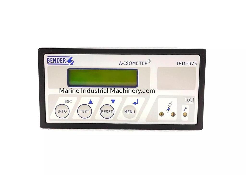 Bender A-Isometer IRDH375 Insulation Monitoring Device | Marine ...