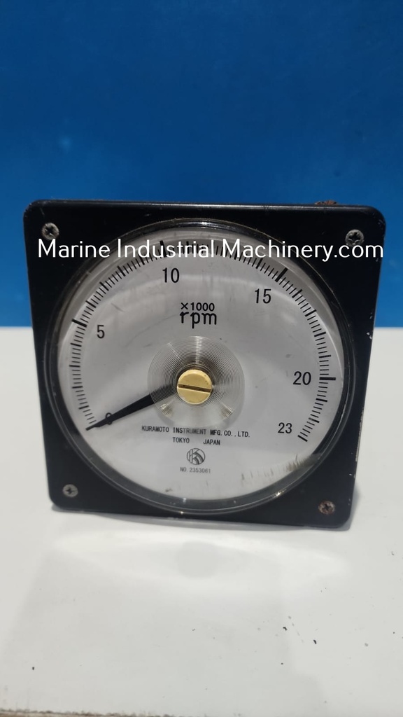 Kuramoto X1000 Rpm Meter(0-23) | Marine Industrial Machinery