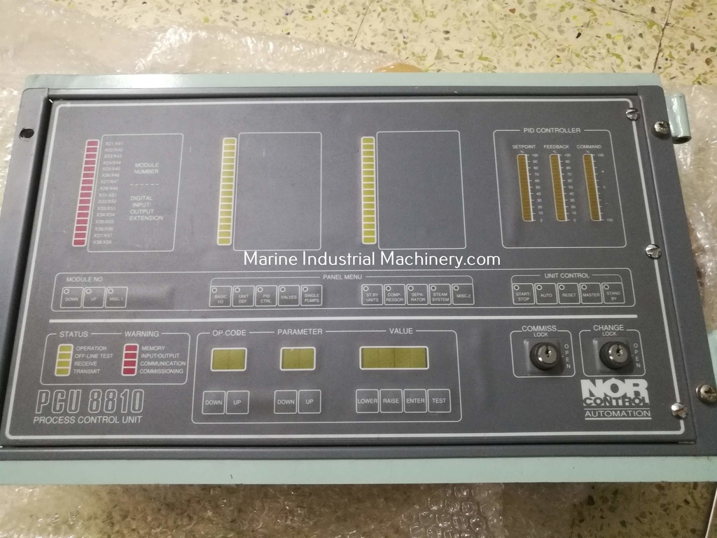 Nor Control PCU 8810 Process Control Unit | Marine Industrial Machinery