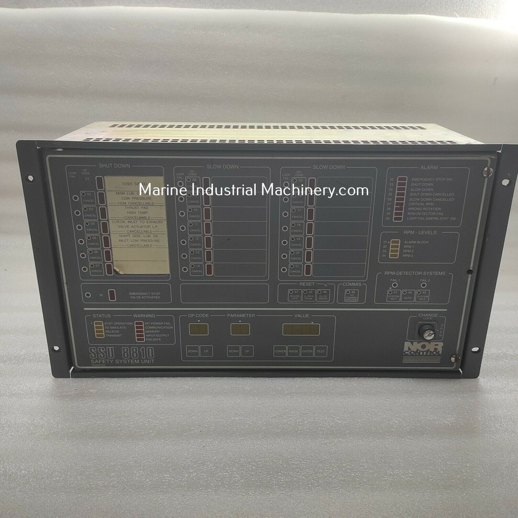 Nor Control Automation SSU 8810 Safety System Unit | Marine Industrial ...