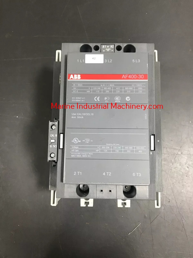 ABB AF400-30 Contactor | Marine Industrial Machinery