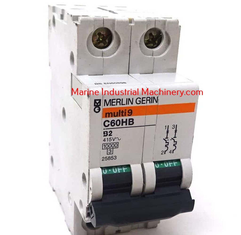 Merlin Gerin C60HB B2 Multi9 Circuit Breaker | Marine Industrial Machinery