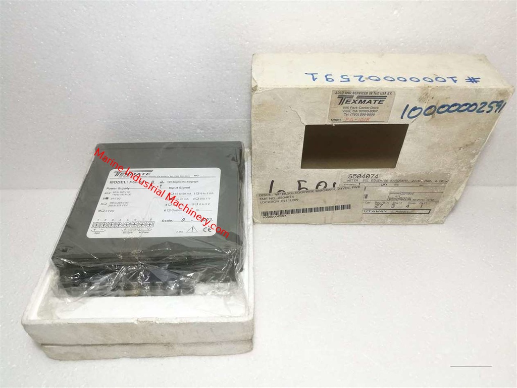 Texmate FG-101B-2 Meter SGL Edgewise Bar Graph(scale:0 to 100% ...