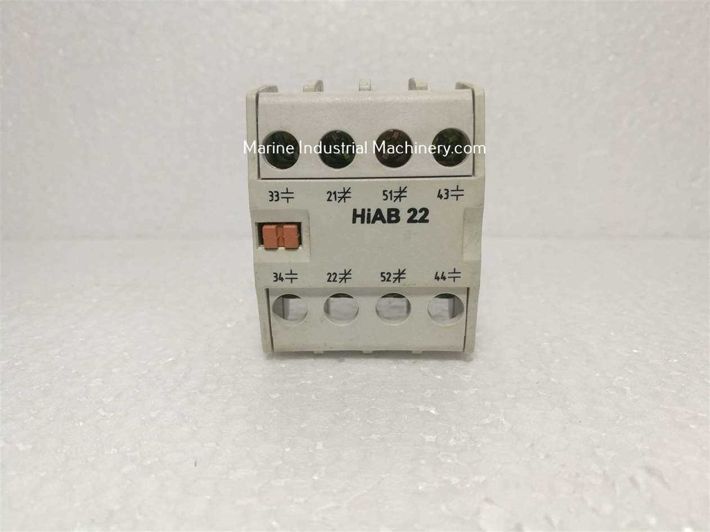 Hyundai HiAB 22 Auxiliary Contact Block | Marine Industrial Machinery