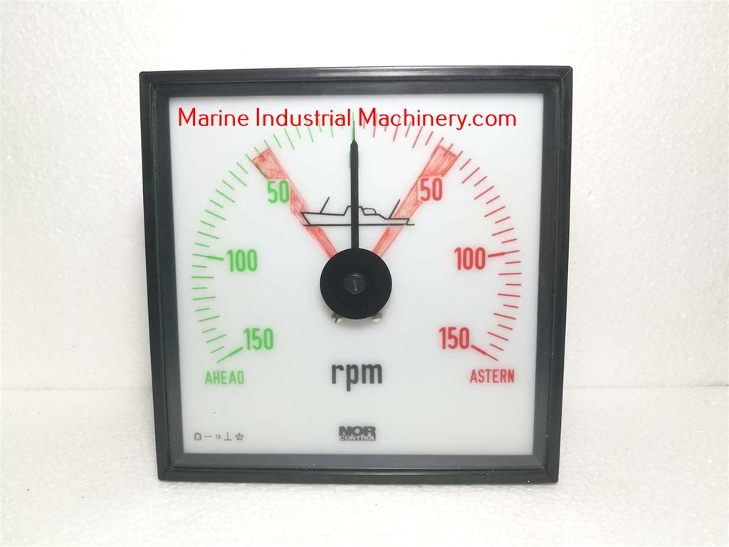 Norcontrol-Deif RPM Meter (0-150) | Marine Industrial Machinery
